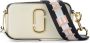 Marc Jacobs Crossbody bags The Logo Strap Snapshot Small Camera Bag Leather in beige - Thumbnail 8