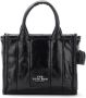 Marc Jacobs Glanzende Crinkle Micro Zwarte Tote Tas Black Dames - Thumbnail 2