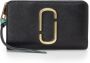 Marc Jacobs Leren portemonnee Blauw - Thumbnail 2