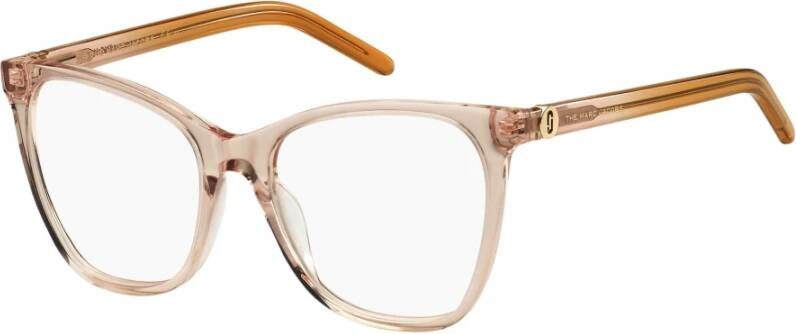 Marc Jacobs Stijlvolle Acetaatbrillen voor Vrouwen Beige Dames