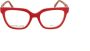 Marc Jacobs Stijlvolle Cat Eye Bril Rood Dames - Thumbnail 1