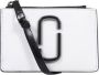 Marc Jacobs Zwarte Leren Mini Portemonnee met Sleutelring en Double-J Hardware Black Dames - Thumbnail 2