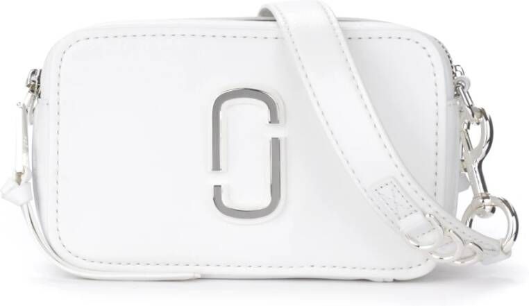 Marc Jacobs Crossbody bags The Softshot DTM Crossbody Leather in wit