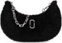 Marc Jacobs Kleine Curve Faux Fur Schoudertas Black Dames - Thumbnail 1