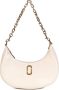 Marc Jacobs Crossbody bags The Small Curve Leather Bag in crème - Thumbnail 3