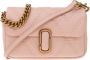Marc Jacobs Crossbody bags The Quilted Leather J Marc Mini Shoulder Bag in poeder roze - Thumbnail 2