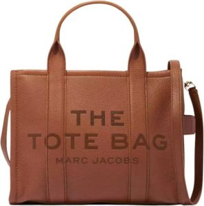 Marc Jacobs Totes The Leather Small Tote Bag Leather in brown