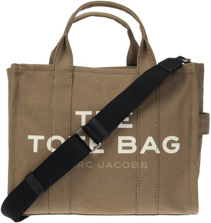 Marc Jacobs Groene Canvas Kleine Reiziger Tote Tas Green Dames - Foto 12