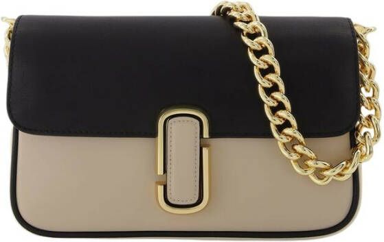 Marc Jacobs The Shoudler Bag in Hummus Multi Leather Beige Dames