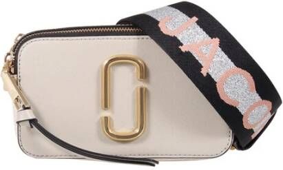 Marc Jacobs Crossbody bags The Logo Strap Snapshot Small Camera Bag Leather in beige