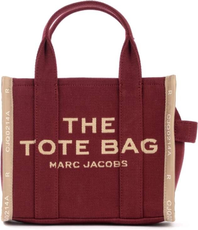 Marc Jacobs The Jacquard Tote kleine shopper Rood - Foto 3