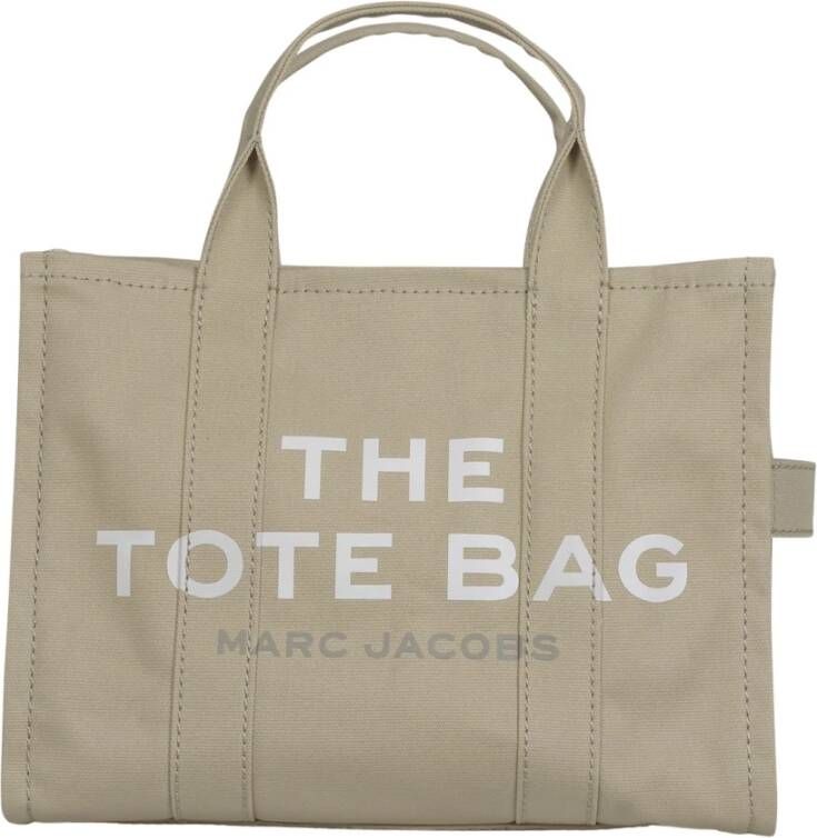 Marc Jacobs Beige Canvas Tote Tas met Afneembare Schouderband Beige Dames - Foto 4