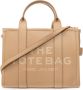 Marc Jacobs The Leather Medium Traveler Tote Bag Beige Dames - Thumbnail 1