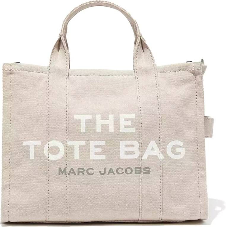 Marc Jacobs Beige Canvas Tote Tas met Afneembare Schouderband Beige Dames - Foto 3
