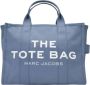 Marc Jacobs Blauwe Traveler Tote Bag met Logo Blue Dames - Thumbnail 7