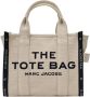 Marc Jacobs De Jacquard Small Traveler Tote Bag in zandkleur Beige Dames - Thumbnail 8