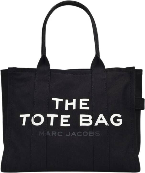 Marc Jacobs Grote Tote Tas Zwart Katoen Nieuw voorjaar-zomer 2020 Zwart Unisex - Foto 9