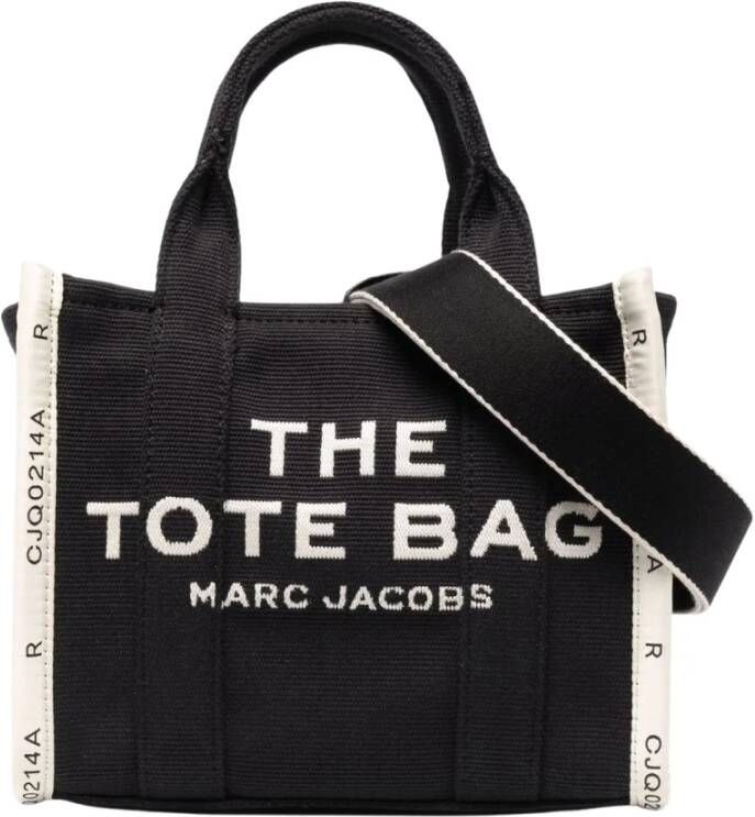 Marc Jacobs Luxe kleine tote tas met ritssluiting Black Dames