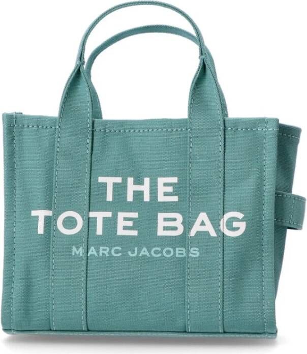 Marc Jacobs Turquoise Mini Canvas Tas Blauw Dames