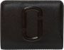 Marc Jacobs Snapshot DTM Mini Compact -portemonnee in zwart leer Zwart Dames - Thumbnail 1