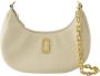 Marc Jacobs Crossbody bags The Small Curve Leather Bag in crème - Thumbnail 4