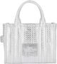 Marc Jacobs Totes The Monogram Metallic Small Tote Bag in zilver - Thumbnail 1