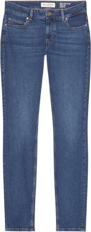 Marc O'Polo Alby Slim Fit Jeans Blauw Dames