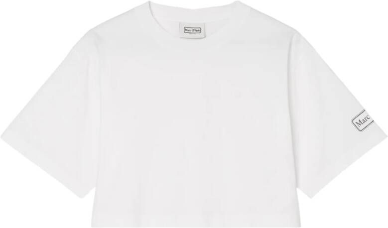 Marc O'Polo Archiefcode bijgesneden t-shirt Beige Dames