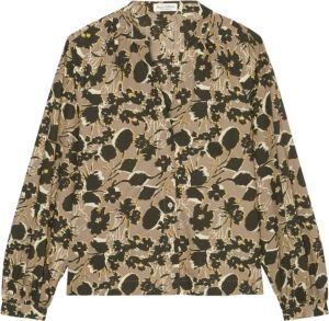 Marc O'Polo blouse met all over print multi