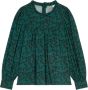 Marc O'Polo Ruffle blouse normaal Green Dames - Thumbnail 1