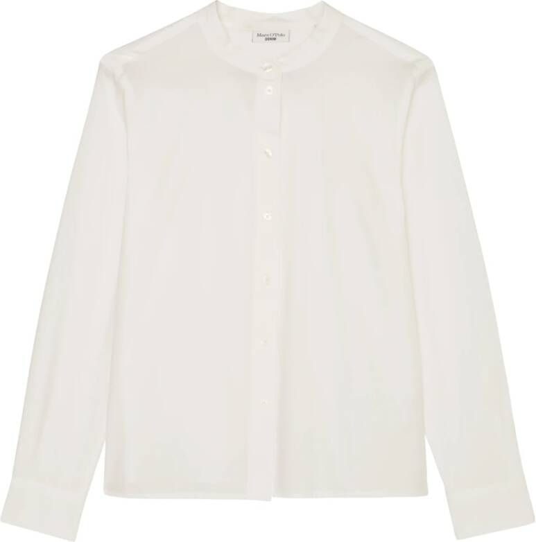 Marc O'Polo Blouse &&amp;; overhemd Wit Dames