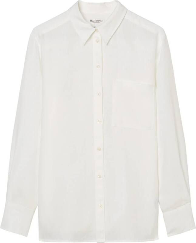 Marc O'Polo Overhemdblouse met kentkraag