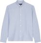 Marc O'Polo Overhemd met lange mouwen Button down collar long sleeves round hem met een stijlvol logoborduursel op borsthoogte - Thumbnail 2