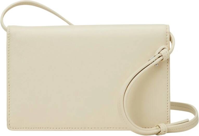 Marc O'Polo Schoudertas met labeldetail model 'JAANA'