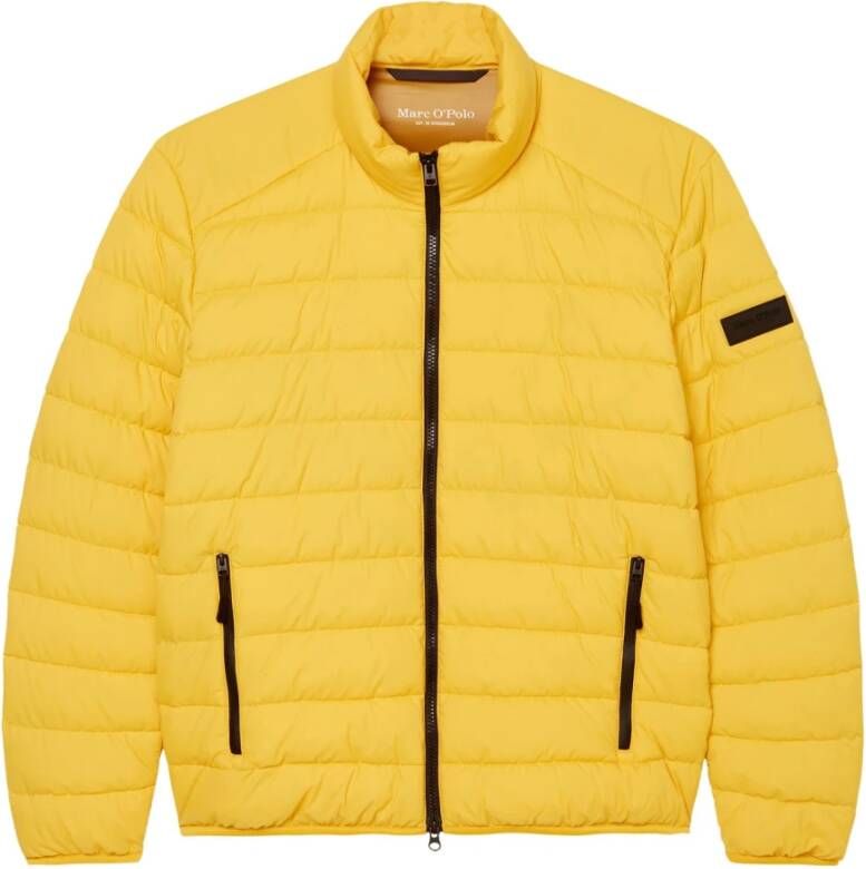 Marc O'Polo Lightweight quilted jacket Geel Heren
