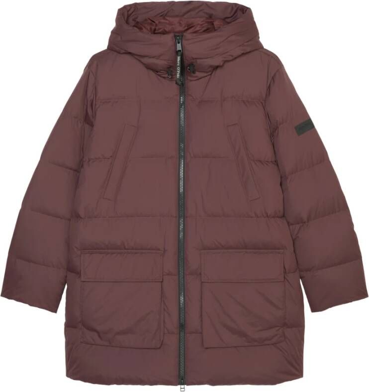 Marc O'Polo Down Jackets Paars Heren