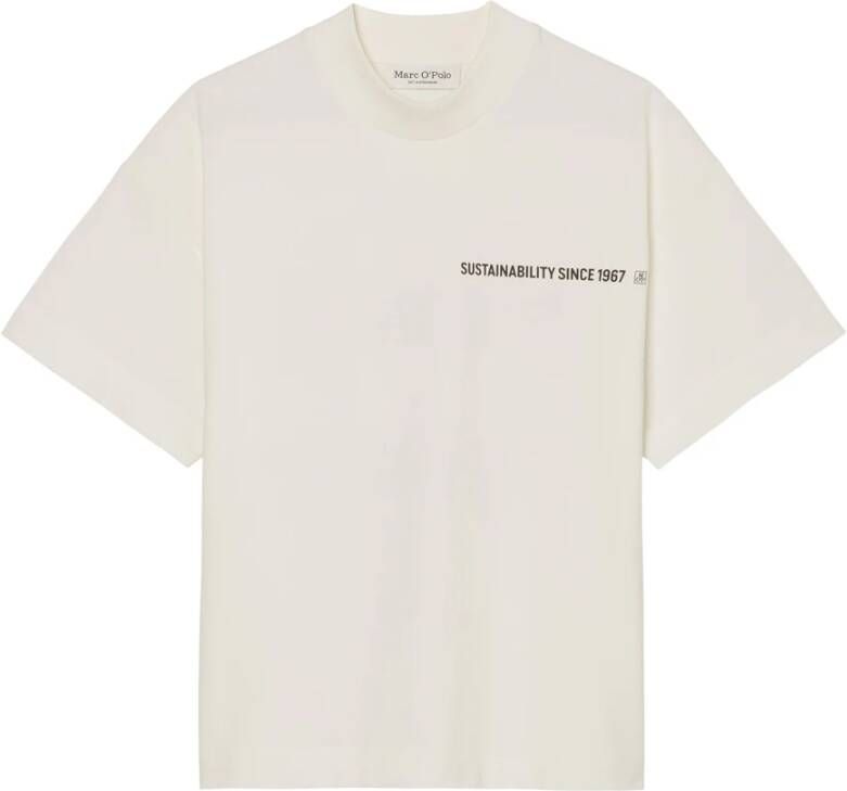 Marc O'Polo Earth DAY T-shirt Beige Dames