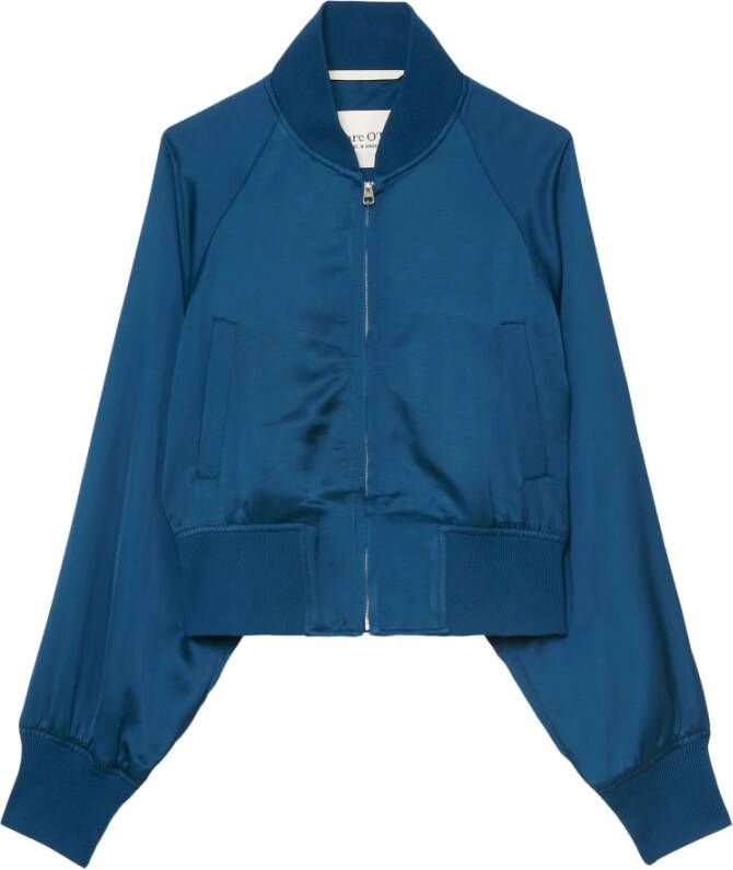 Marc O'Polo Elegant bomber jacket Blauw Dames