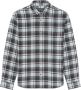 Marc O'Polo Geruite overhemd met lange mouwen regular Blauw Heren - Thumbnail 2