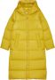 Marc O'Polo Hooded down puffer coat Geel Dames - Thumbnail 2