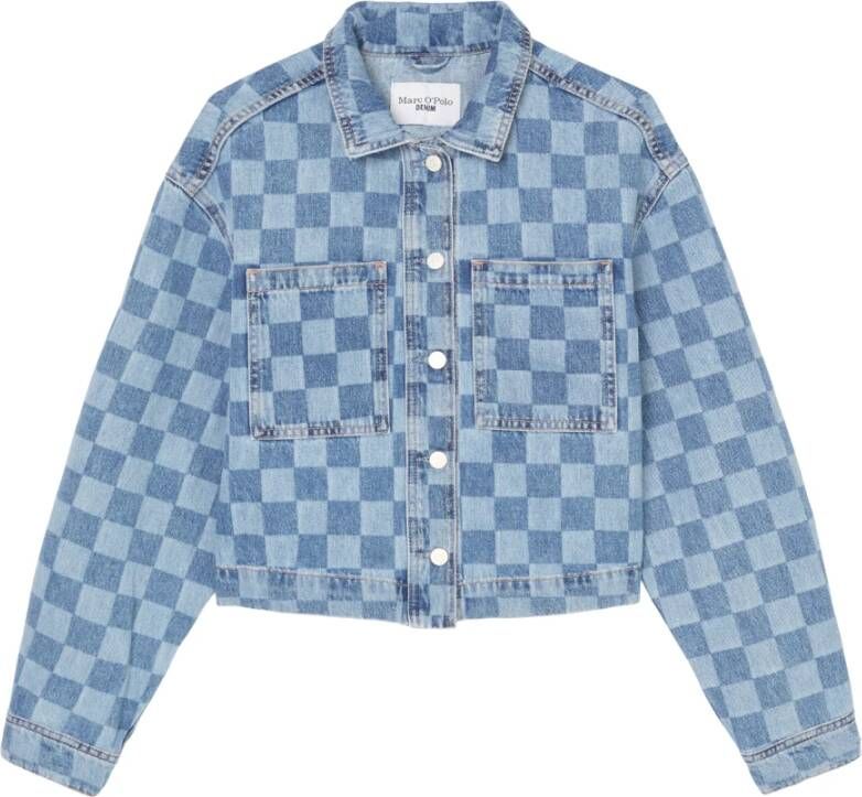 Marc O'Polo DENIM Jeansjack met all-over motief