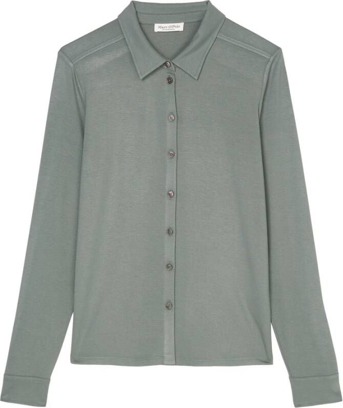 Marc O'Polo Jersey blouse regular fit Groen Dames