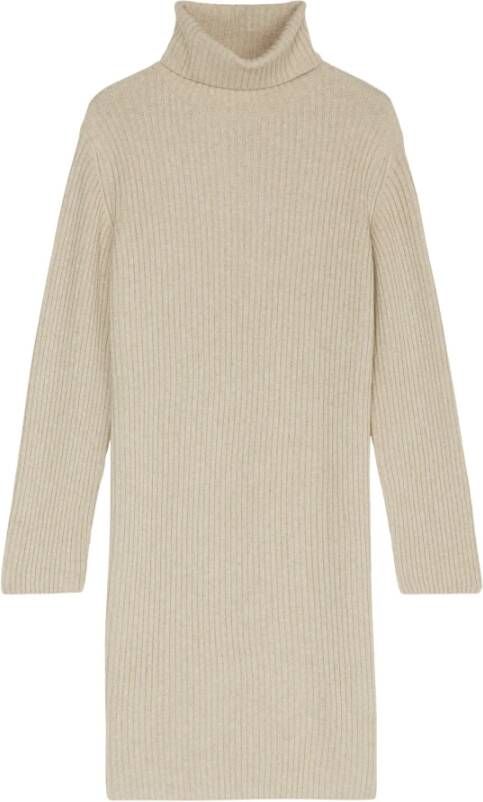 Marc O'Polo Knitted Dresses Beige Dames
