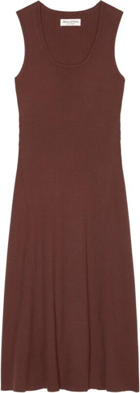 Marc O'Polo Knitted Dresses Bruin Dames
