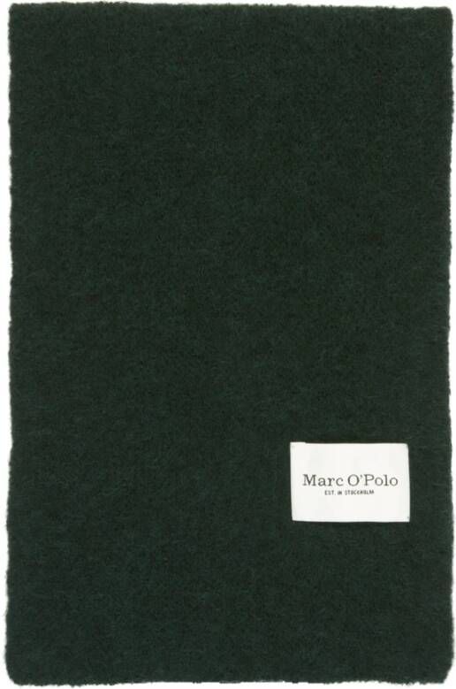 Marc O'Polo Sjaal met labelpatch model 'Uni'