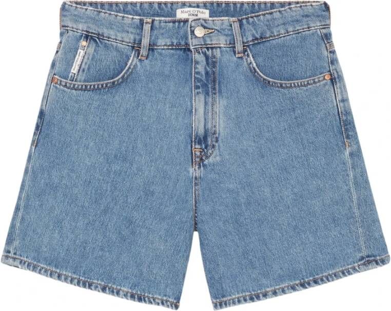 Marc O'Polo DENIM Jeansshorts met labelpatch