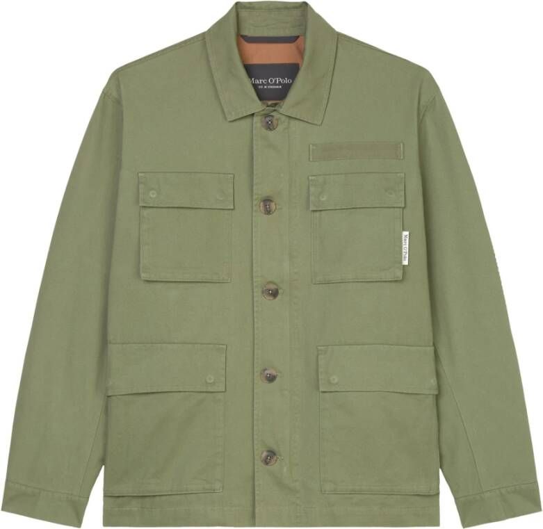 Marc O'Polo Overhemdjack met klepzakken