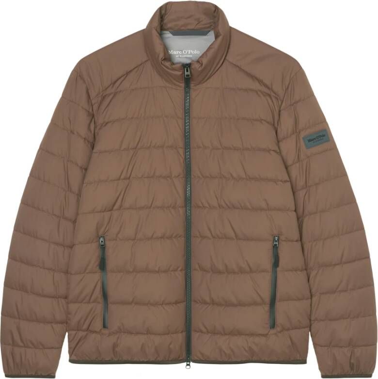 Marc O'Polo Lightweight quilted jacket Bruin Heren