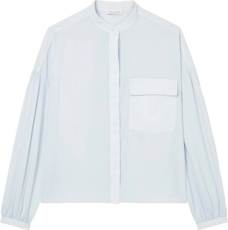 Marc O'Polo Long-sleeved blouse Blauw Dames