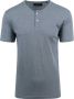 Marc O'Polo T-shirt met korte knoopsluiting model 'Serafino' - Thumbnail 1